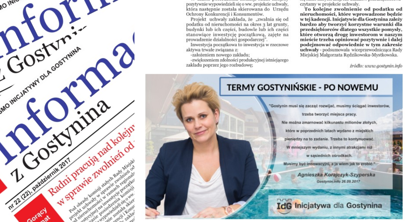 Nowe "Informacje z Gostynina" już dostępne. Co w numerze?