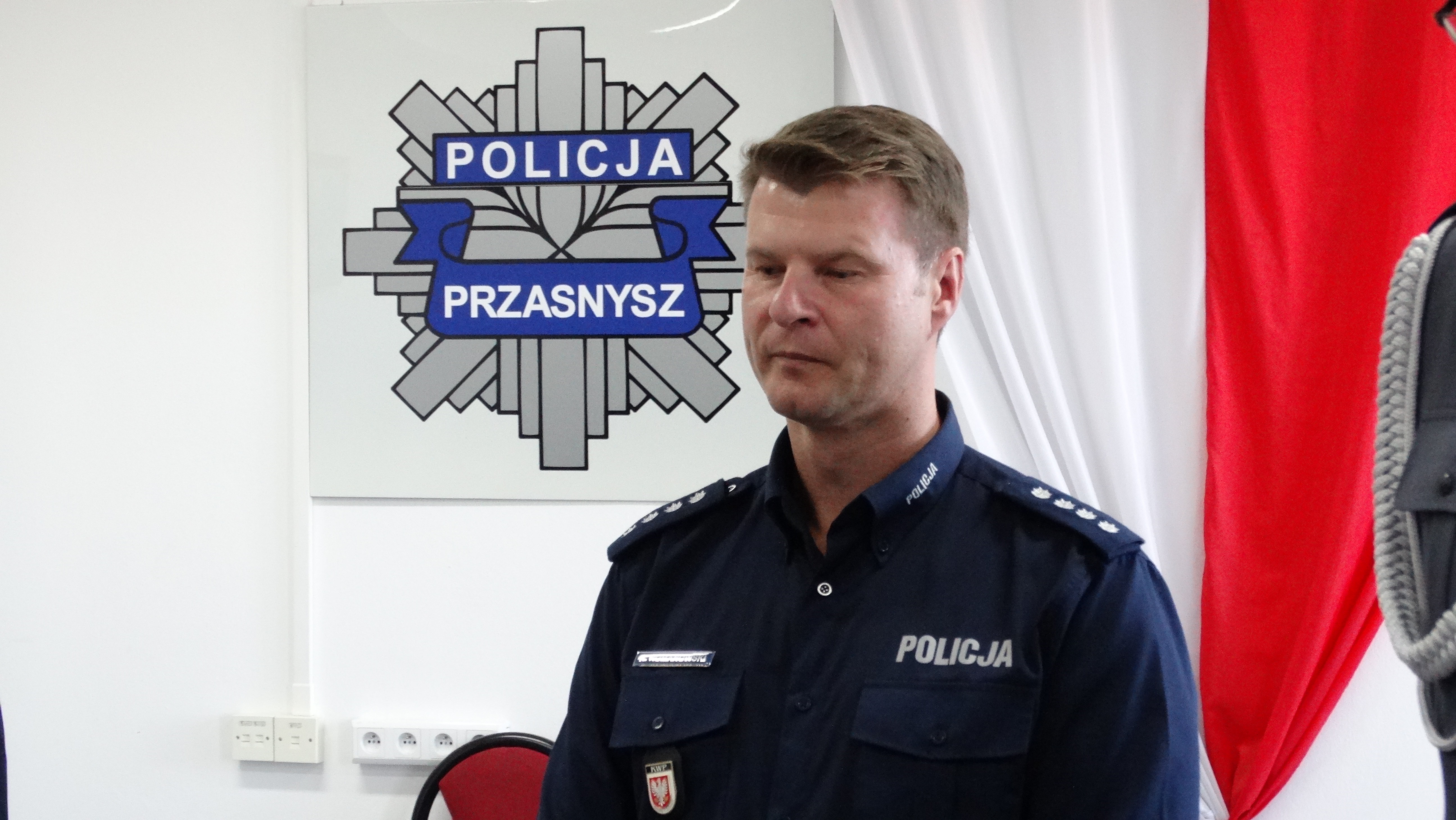 Komendant KPP w Gostyninie Zbigniew Włodkowski ma nowego zastępcę