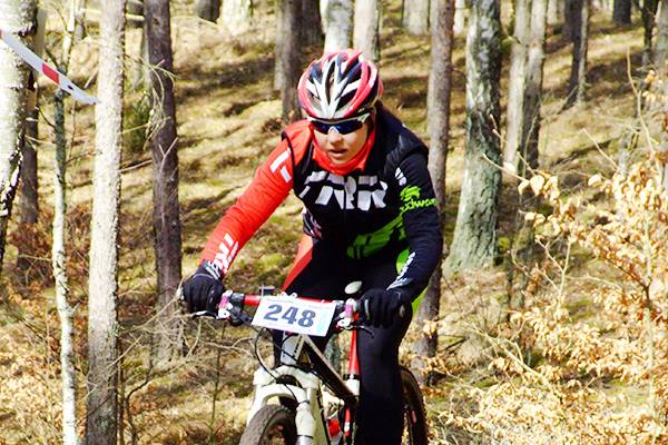 Drugie miejsce Kasi Pakulskiej na zakończenie Mazovia MTB Zimą
