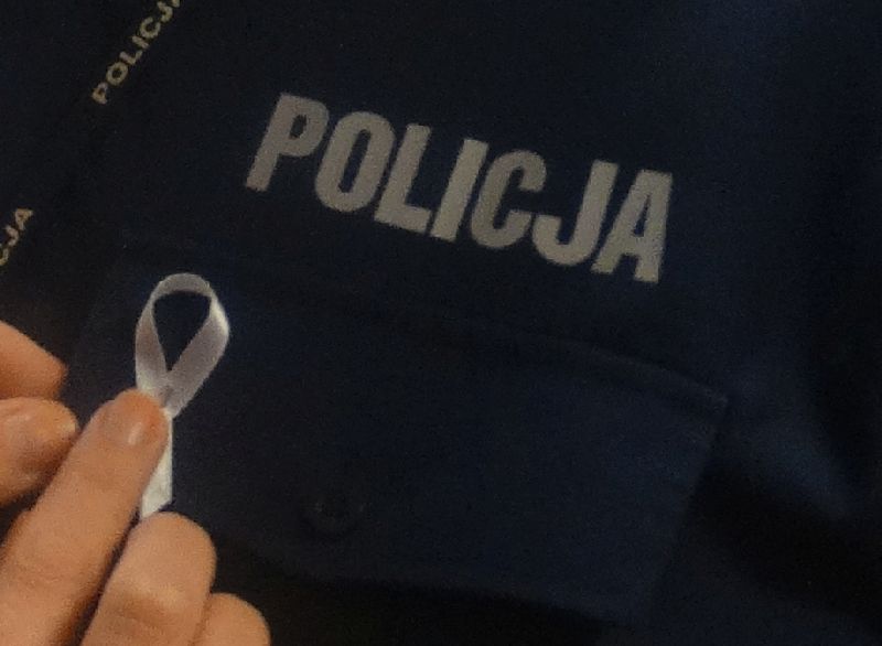 "Biała Wstążka" w gostynińskiej komendzie policji