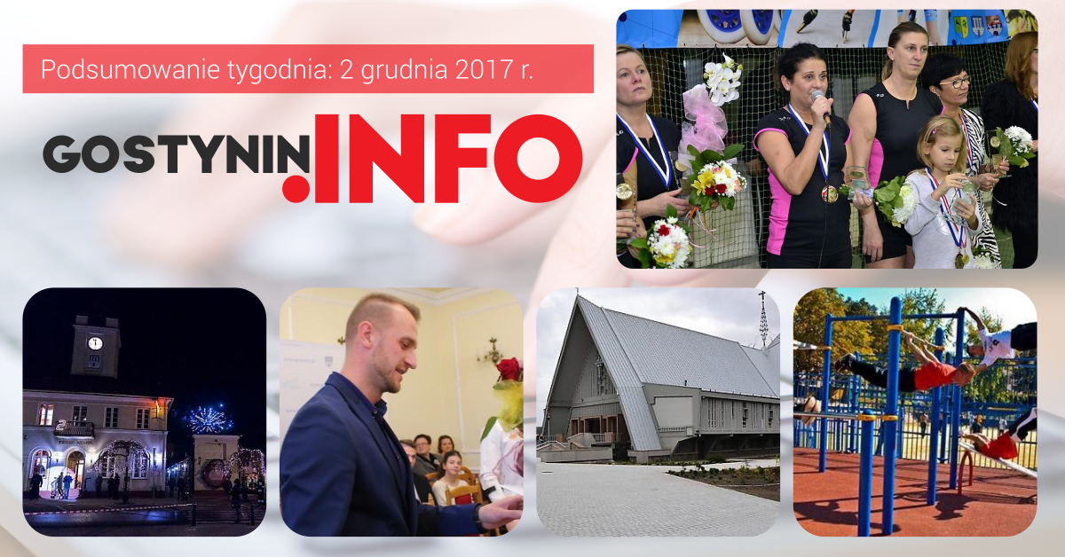 Podsumowanie tygodnia: pożegnanie Nauczycielek, wstępne plany wigilii i sylwestra oraz nietypowy problem na stronie... Parafii