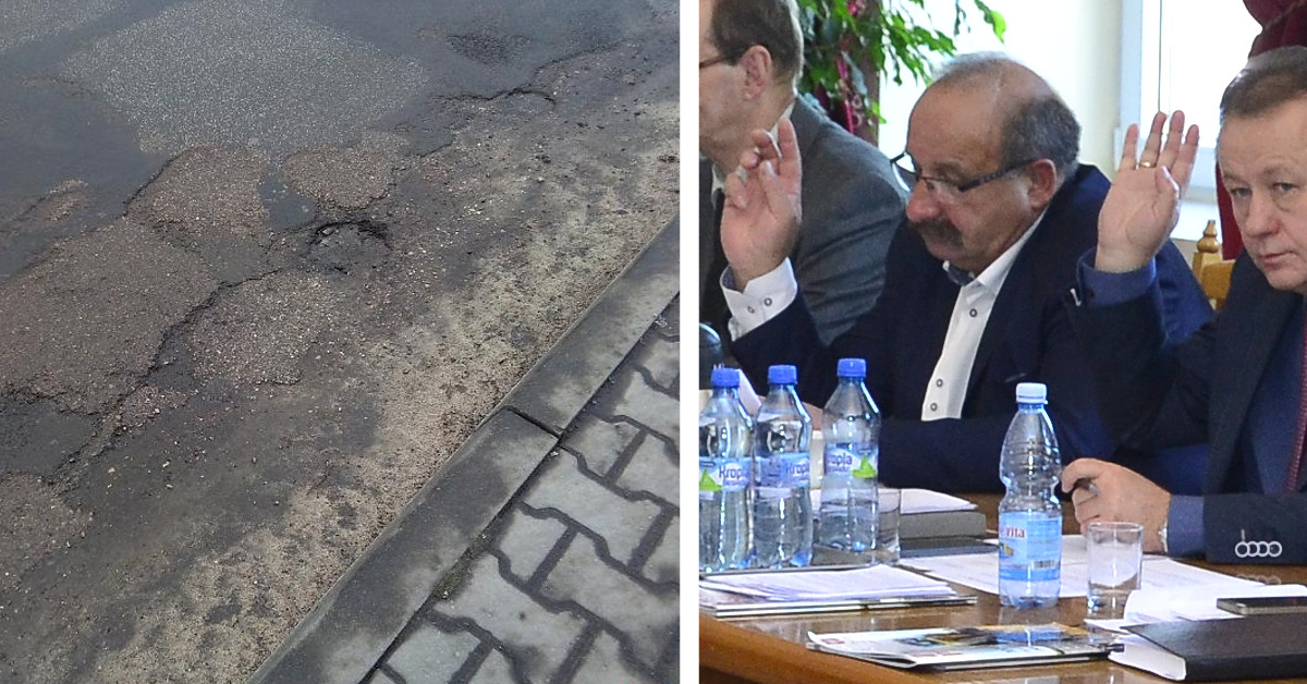Radny Dalkowski: na 2018 planujemy więcej środków na  bieżące naprawy ulic