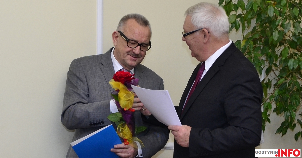 Sponsor Mazura Kazimierz Majchrzak otrzymał nagrodę od Gminy Miasta Gostynina [ZDJĘCIA]