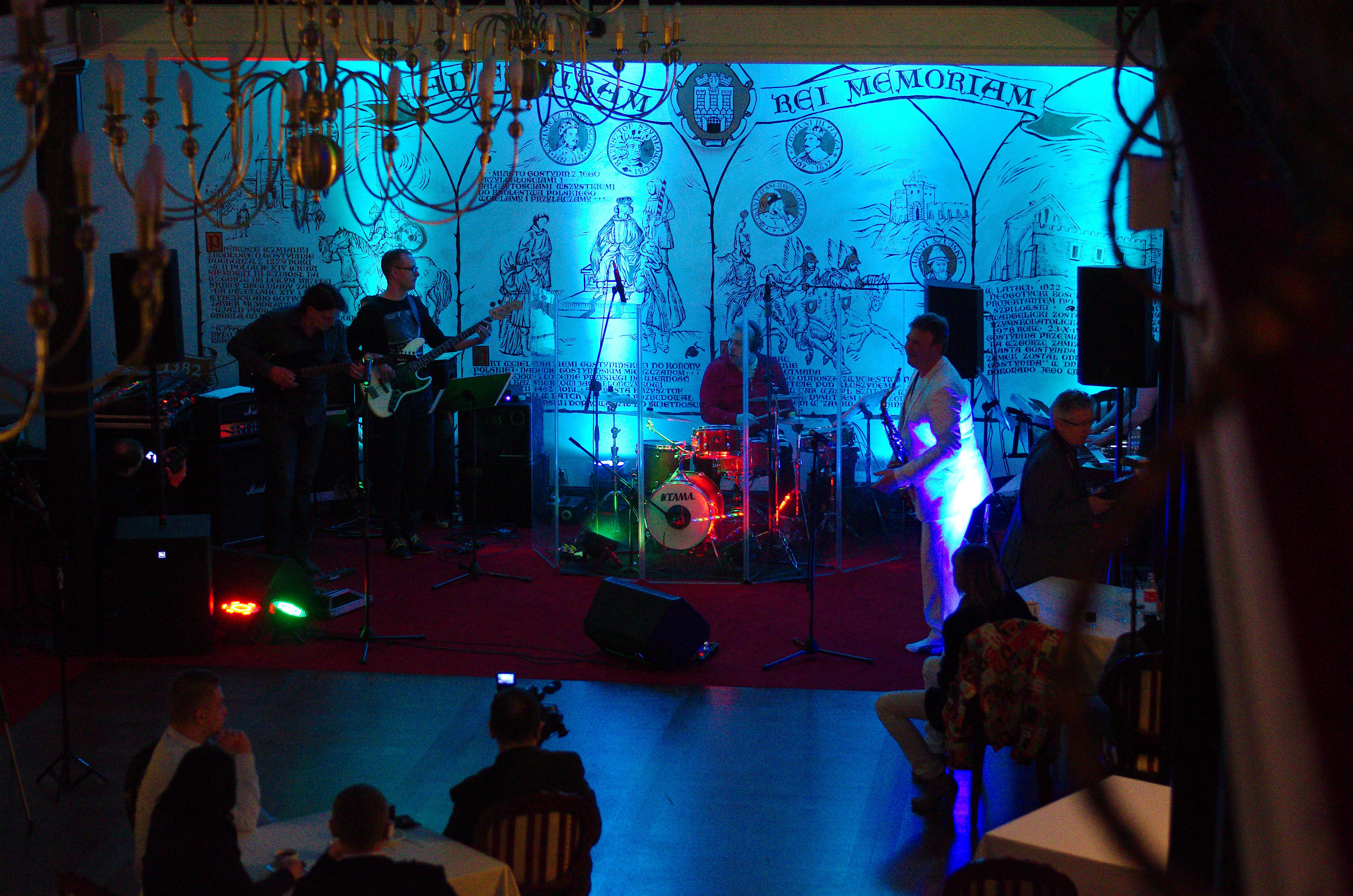 Joinmakers zagrał koncert w gostynińskim zamku