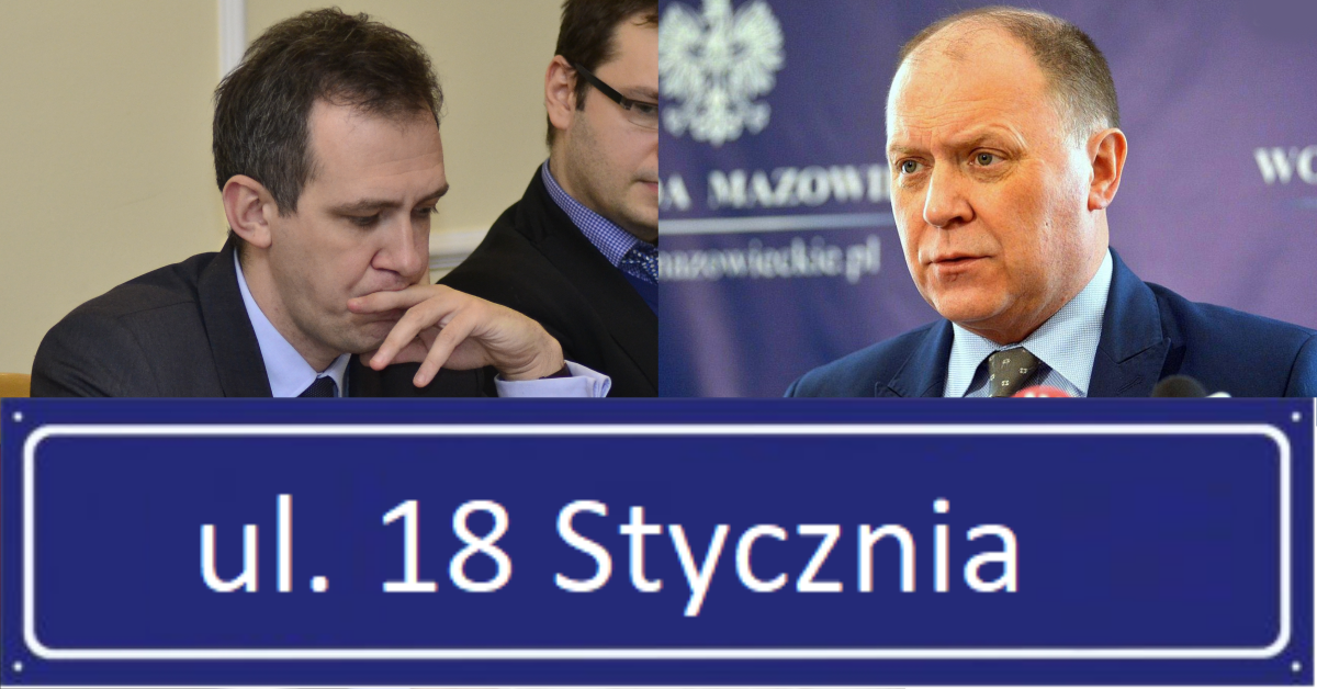 To kpina komentują mieszkańcy. Wojewoda przeciwny nazwie ul.18 Stycznia