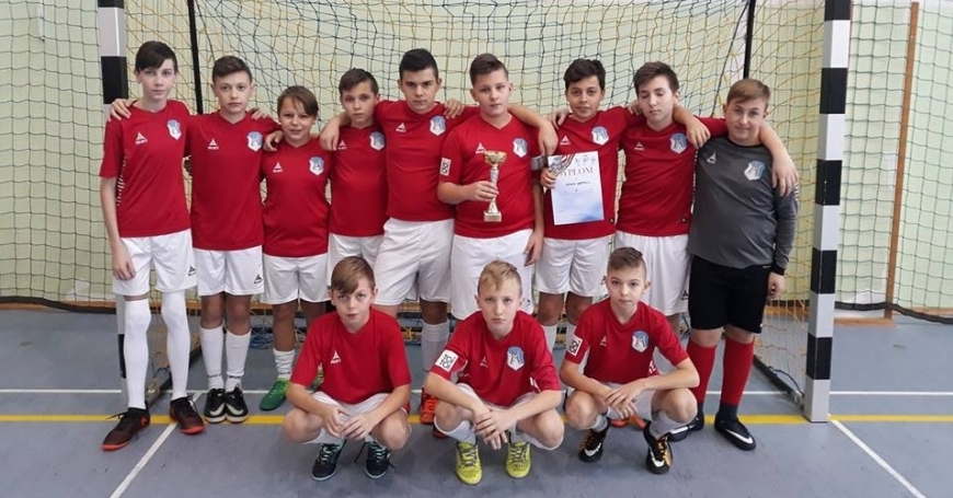 Maciej Gajewski z Mazura rocznik 2005 zdobył tytuł króla strzelców