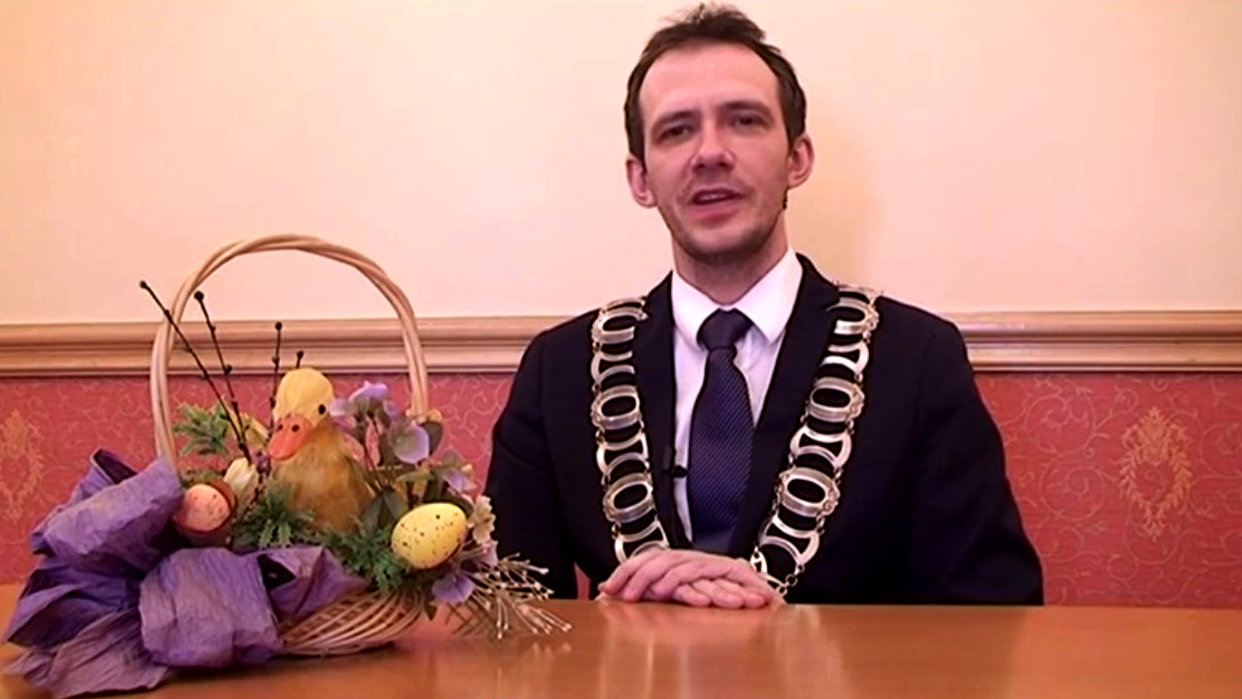 Życzenia Wielkanocne burmistrza Pawła Kalinowskiego