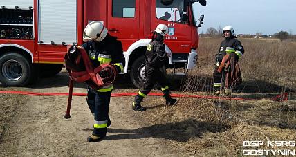 Płonęły Trawy Przy Obwodnicy [z...