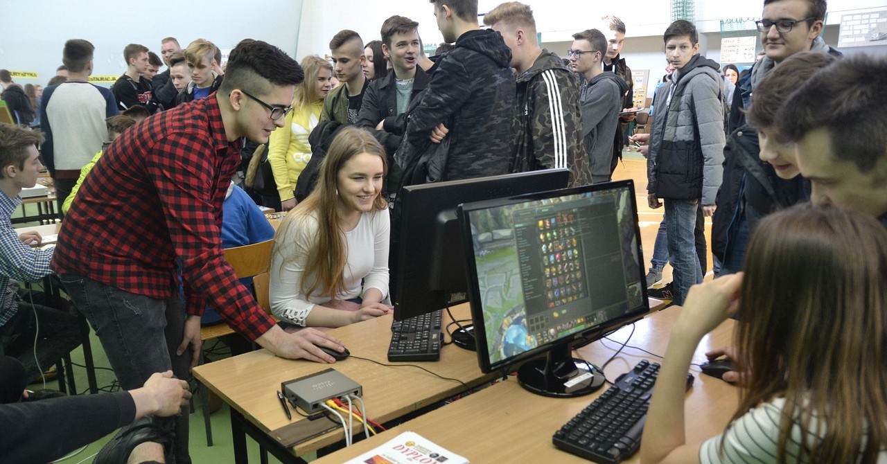 Grali, zwiedzali, poznawali. Dzień Otwarty w "Elektryku" [ZDJĘCIA]