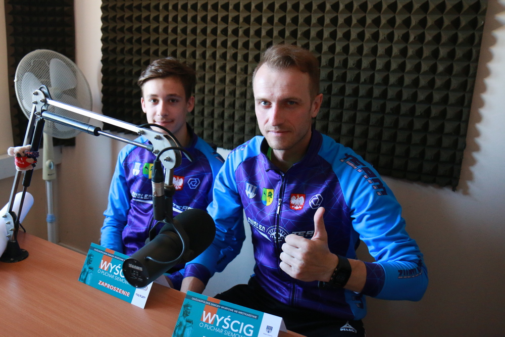 Zwoleń Team promuje niedzielne zawody rolkarskie w Radiu Eska [ZDJĘCIA]