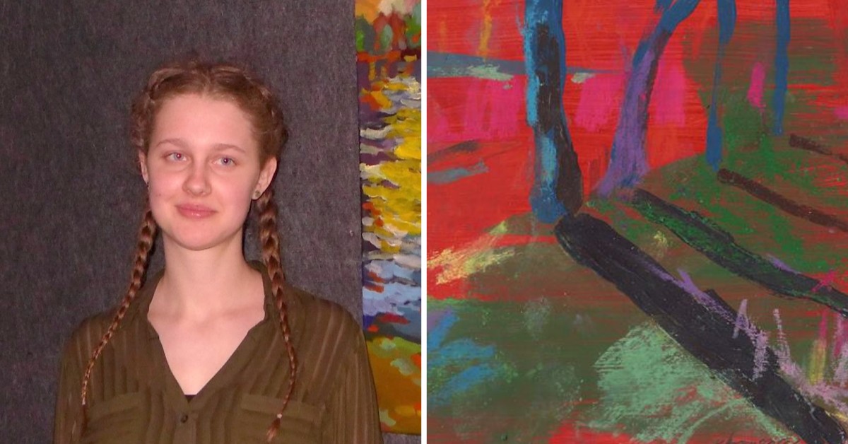 Wystawa malarska Karoliny Boruszewskiej - zaproszenie