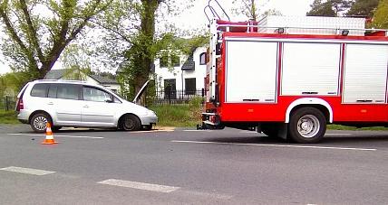 Wypadek W Legardzie. Volkswagen...