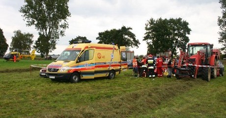 Rozpoczął się sezon prac polowych, a wraz z nim wypadki