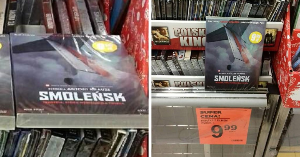 Od czytelnika: film „Smoleńsk” w koszyku... z przecenami