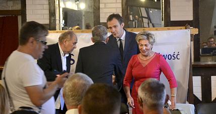 Burmistrz Kalinowski Przywitał ...