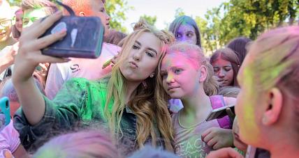 Eksplozja Kolorów I Gwiazdy ...