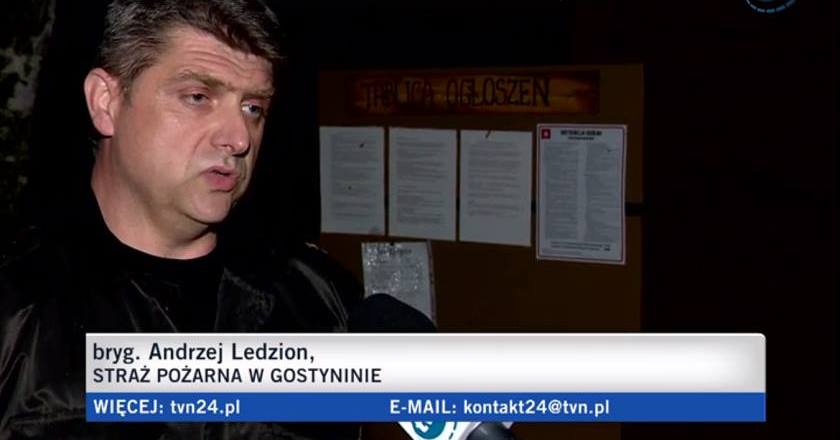 Obóz harcerski w B. Lucieńskich: drzewo spadło na namiot z czwórką dzieci [FOTO]