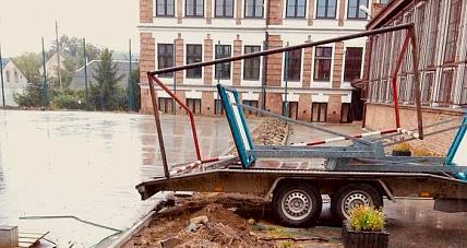 Remont Boiska Przy "ogólniaku" ...