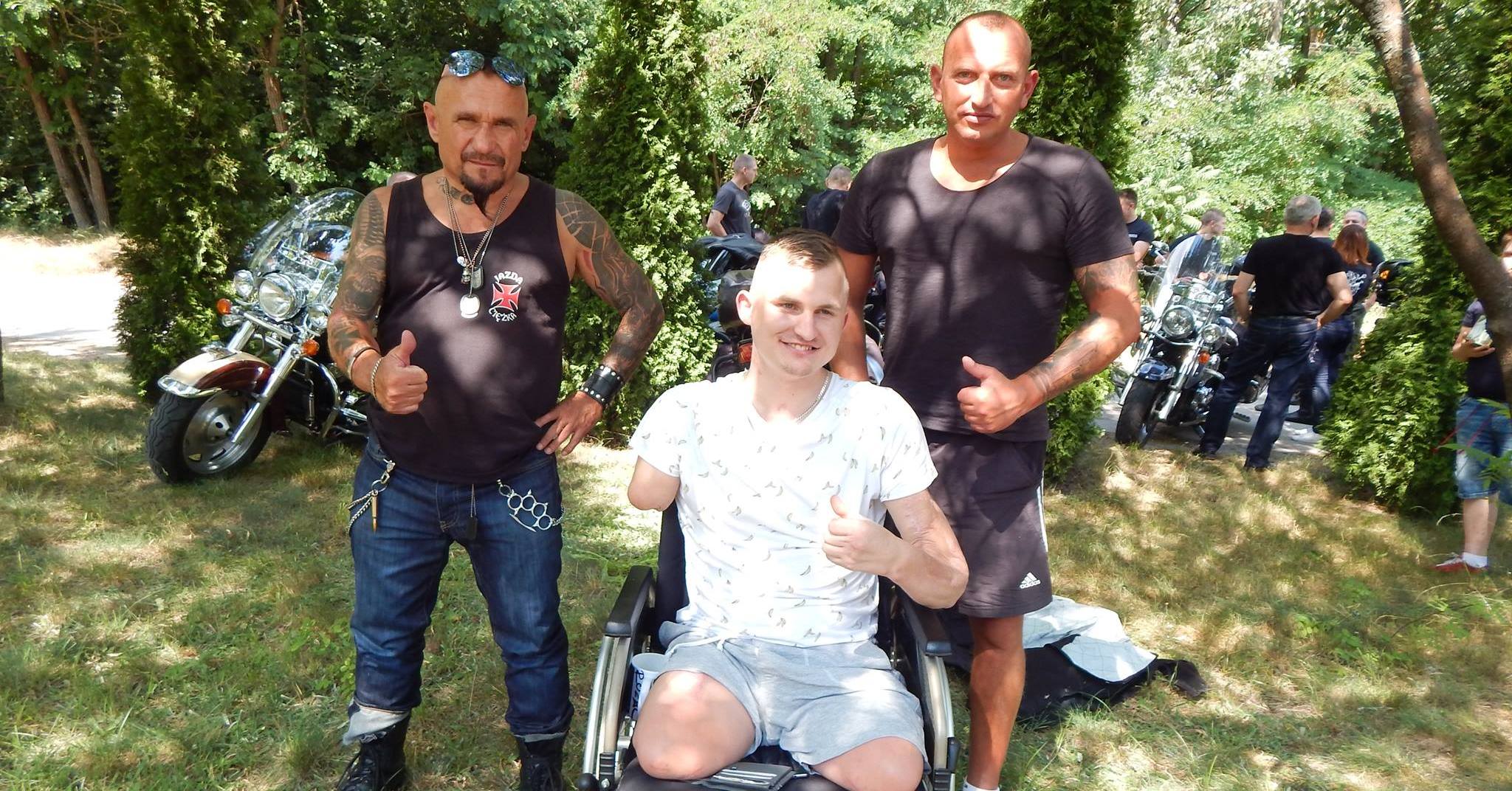 W wypadku stracił nogi. Organizują dla niego charytatywny zlot