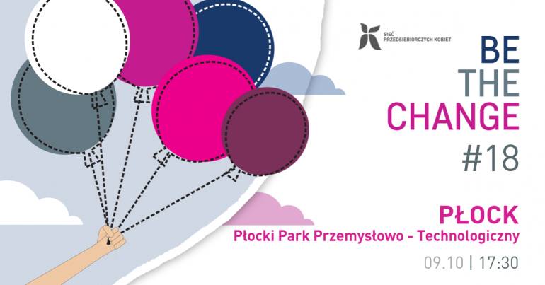 18 sesja Be The Change - zaproszenie