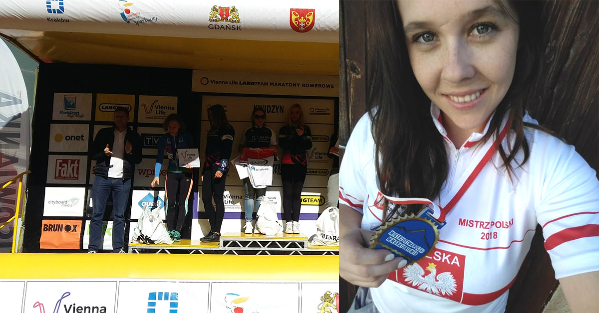 Pomimo zmęczenia i problemów udało się. Kasia Pakulska Mistrzynią Polski!