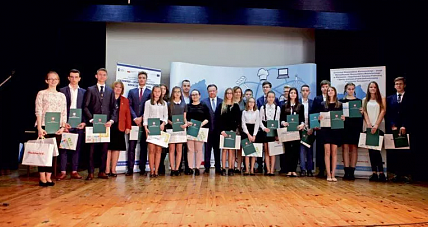 Uczniowie Sp3 Nagrodzeni Stypendium...