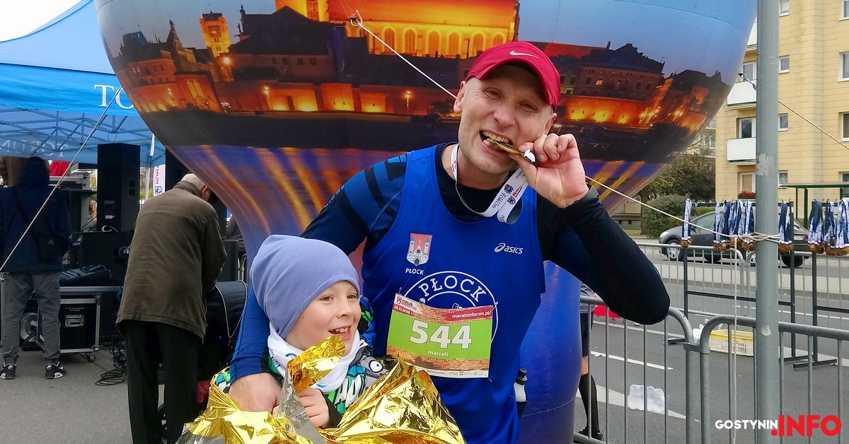 36. Toruń Maraton. Marceli Jędrzejewski z Gostynina pobił swój rekord życiowy