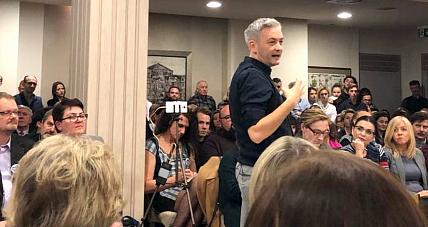 Robert Biedroń W Płocku. Z...