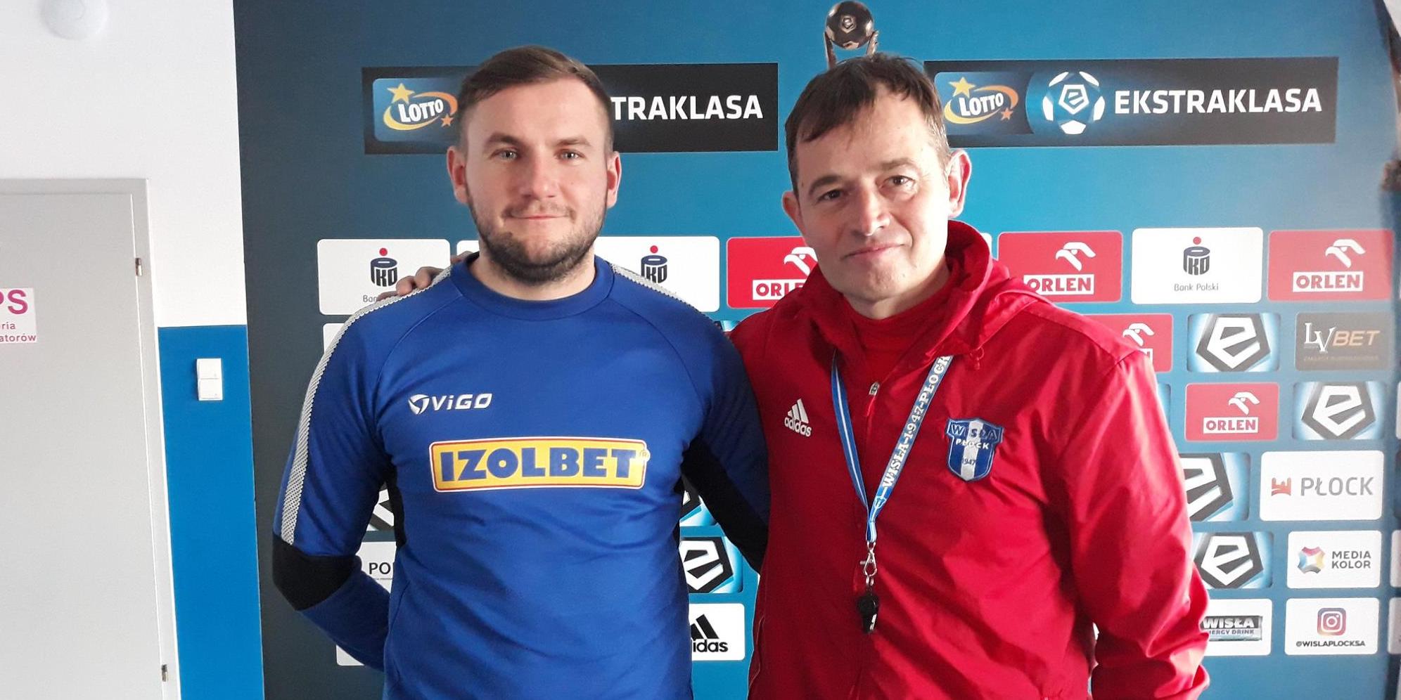 Trener grup młodzieżowych Mazura na stażu w Wiśle Płock