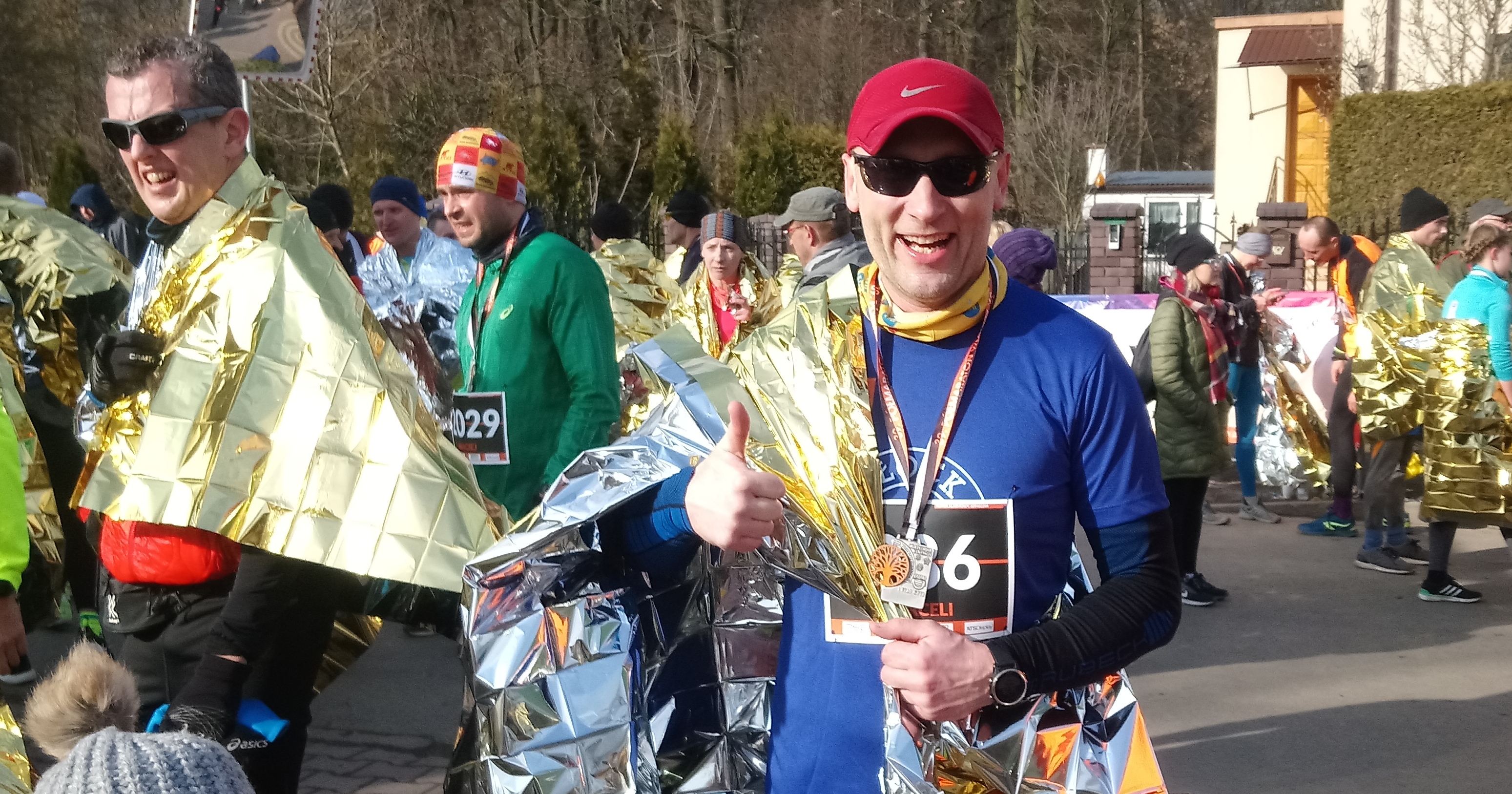 Marceli Jędrzejewski wrócił z półmaratonu z rekordem życiowym