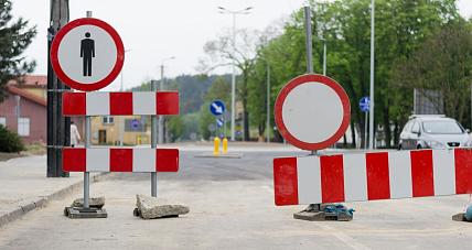 Prace Na Rondzie Przy Netto...