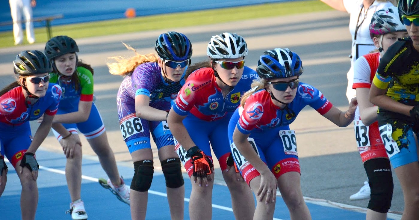 Torowe Mistrzostwa Polski we wrotkarstwie szybkim z 6 medalami dla UKS Zwoleń-Team [ZDJĘCIA+WYNIKI]