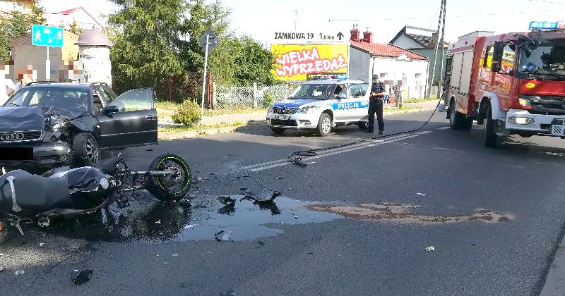 Tragedia na ul. Kutnowskiej. Nie żyje 31-letni motocyklista