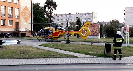Helikopter Przy Mck. Nastolatka...