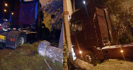 łąck: Ciężarówka Uderzyła W Dom...