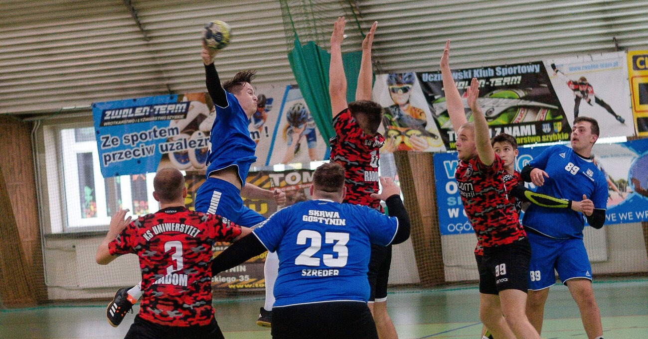 Skrwa Gostynin walczyła z KS Uniwersytet Radom [ZDJĘCIA]