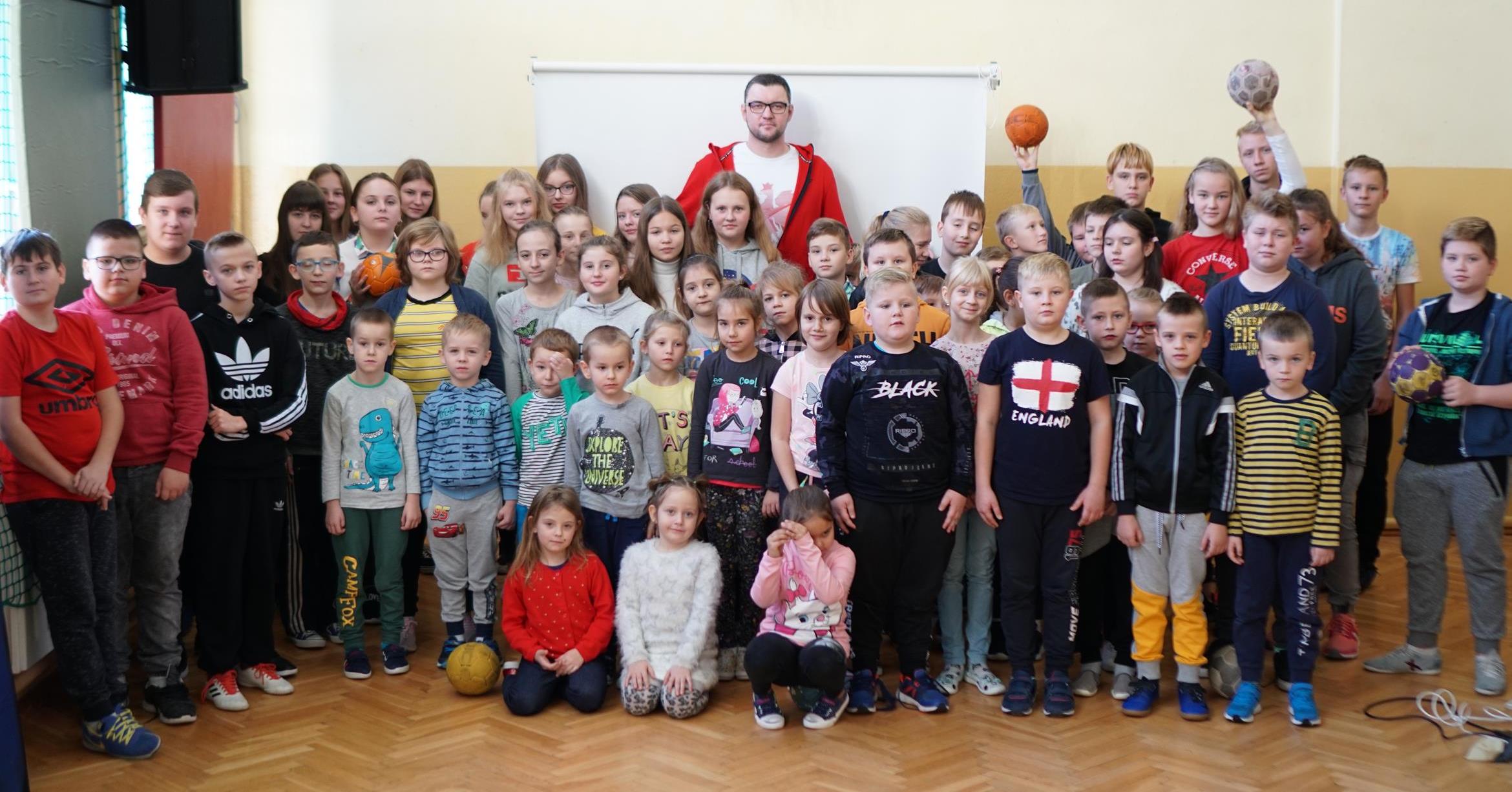 Żywa lekcja ze sportowcem w Zwoleniu [ZDJĘCIA]