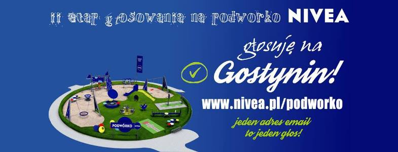 Gostynin nadal ma szansę na Podwórko NIVEA!