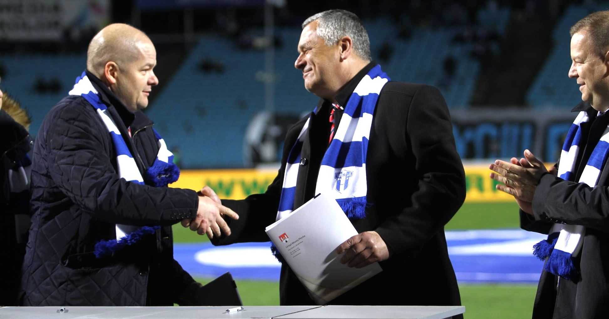 W Płocku podpisano umowę na budowę nowego stadionu [ZDJĘCIA]