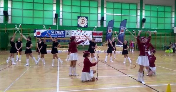 Mażoretki na turnieju tańca w Sierpcu [ZDJĘCIA]