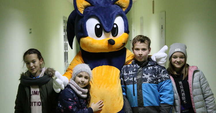 Klub UKS Zwoleń Team ma swoją maskotkę! [ZDJĘCIA]