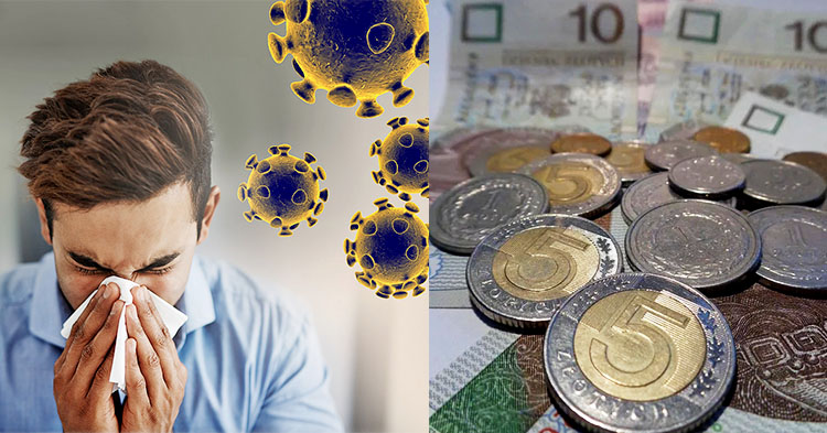 ZUS: Za okres kwarantanny przysługują świadczenia z tytułu choroby