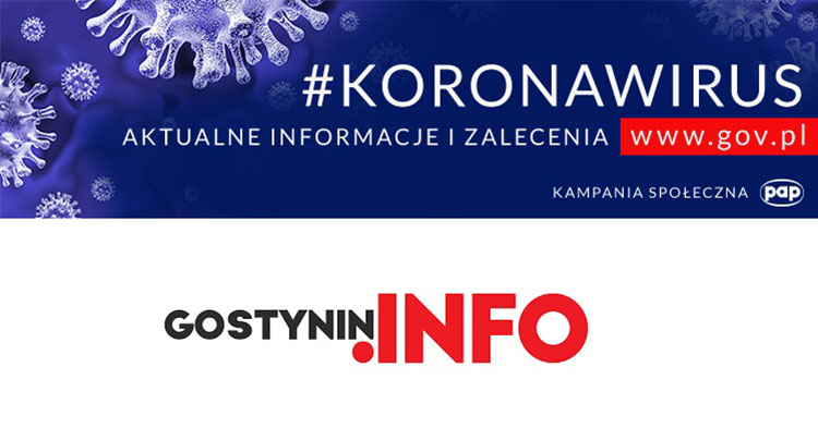 Portal Gostynin.info dołączył do kampanii społecznej w sprawie koronawirusa