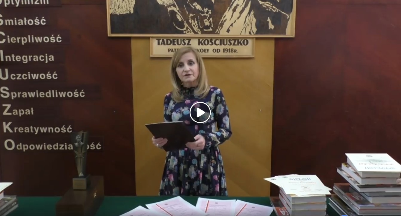 Pożegnanie maturzystów gostynińskiego LO [VIDEO]