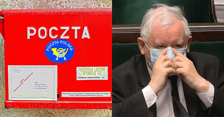 Czy urzędy z powiatu gostynińskiego przekazały Poczcie Polskiej spisy wyborców?