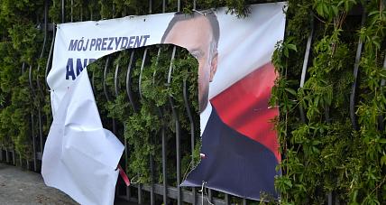 Poniszczone Banery Andrzeja...