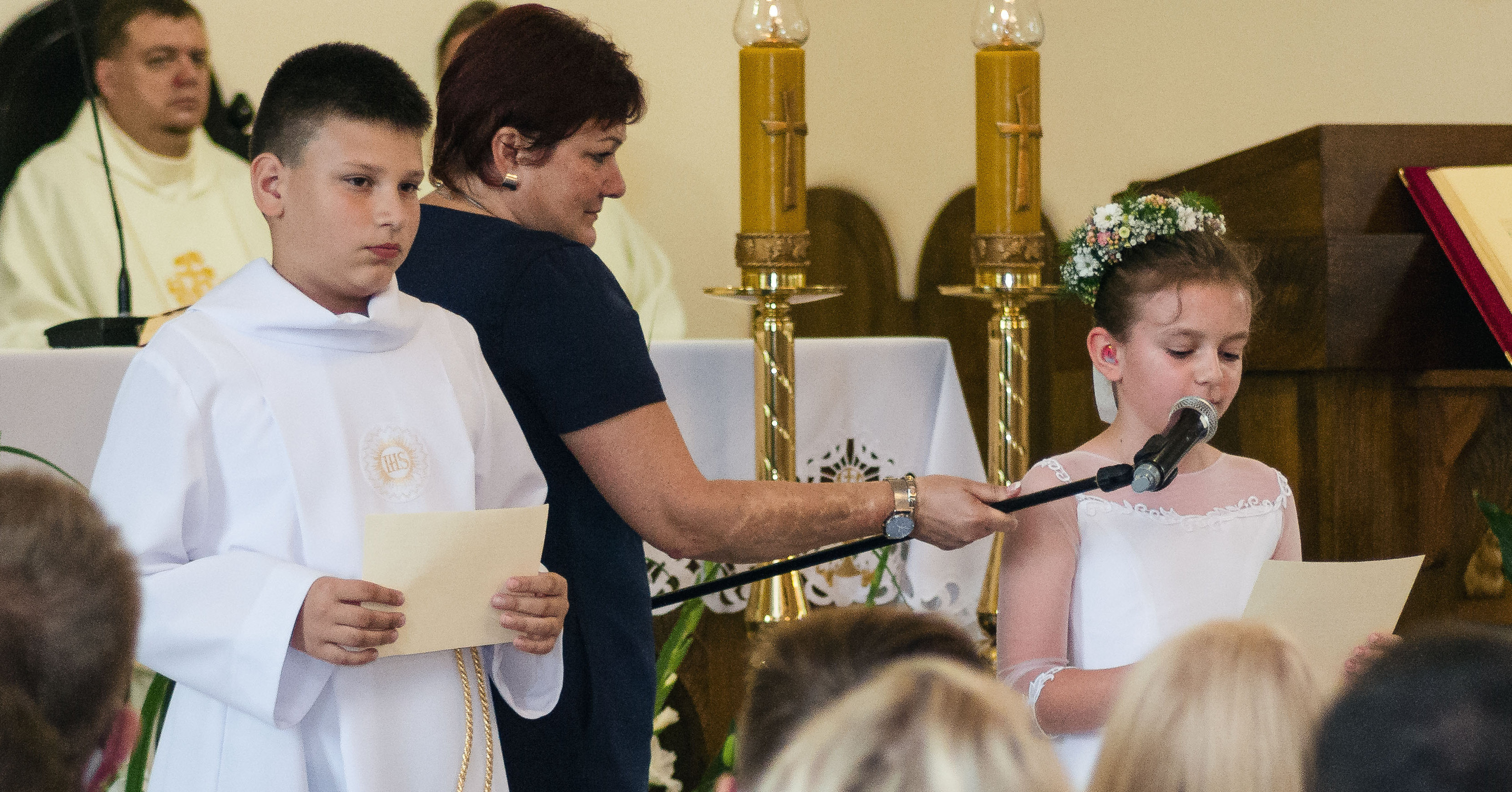 I Komunia Św. w parafii Miłosierdzia Bożego w Gostyninie [ZDJĘCIA]