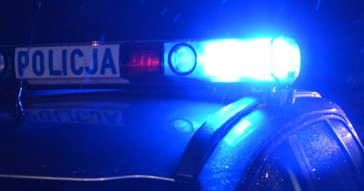 Kolizja na rondzie koło Zamku