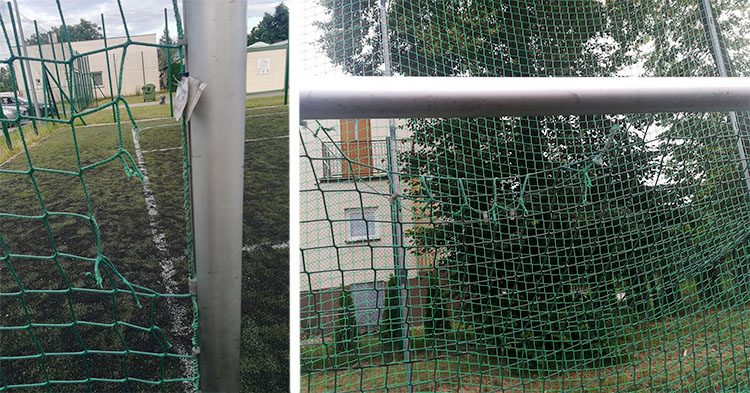 Dziurawe Siatki, Zardzewiałe ...