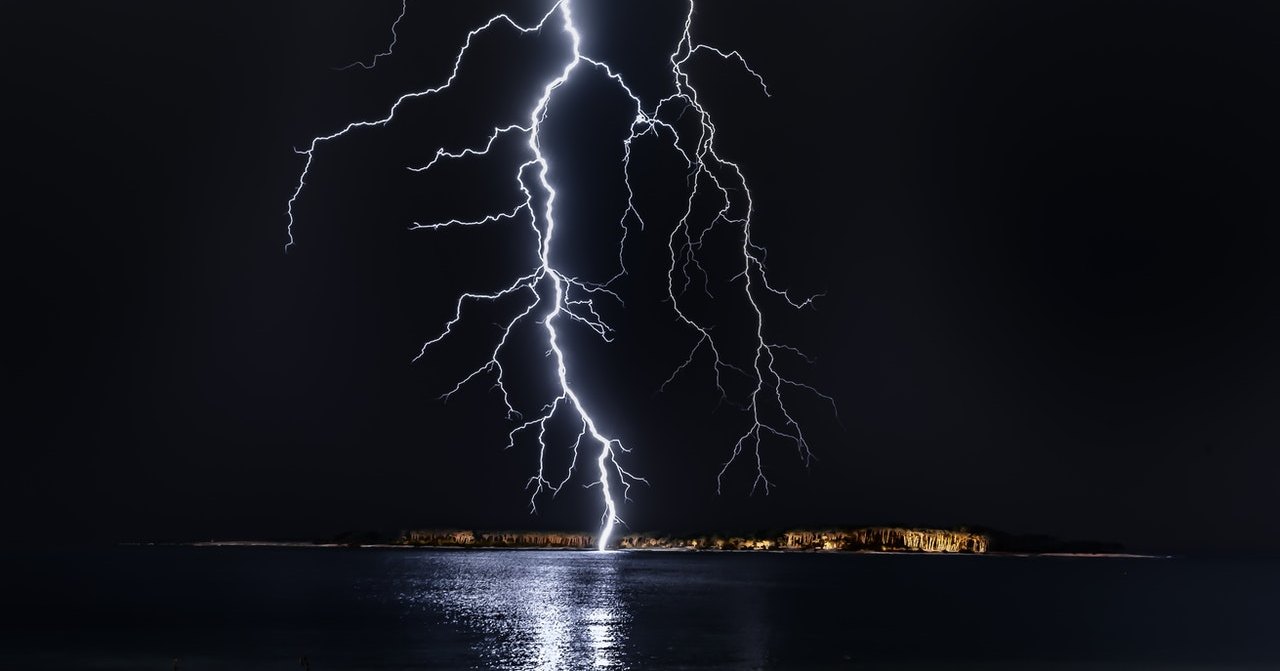 Burze i opady deszczu w Gostyninie